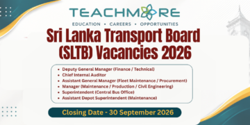 Sri Lanka Transport Board (SLTB) Vacancies 2026