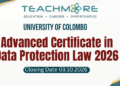 Advanced Certificate in Data Protection Law 2026