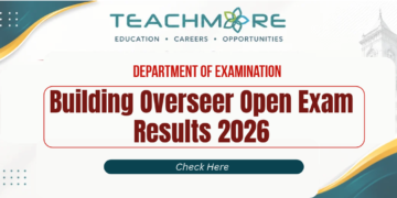 Building Overseer Exam Results 2026 Released
