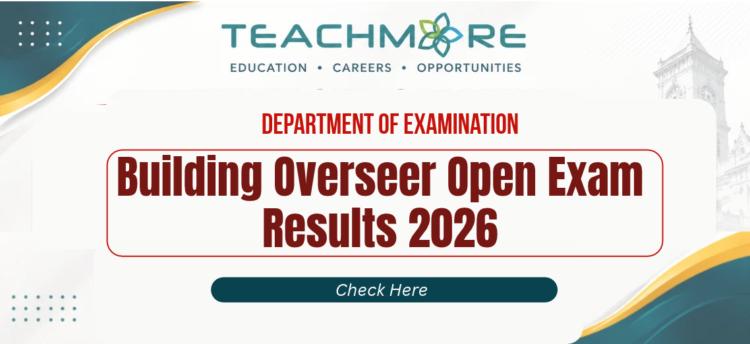 Building Overseer Exam Results 2026 Released