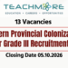 Eastern Provincial Colonization Officer Grade III Recruitment 2026