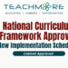 National Curriculum Framework Approved