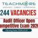 Audit Officer Open Competitive Exam 2026 (244 Vacancies)