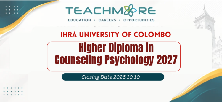 Higher Diploma in Counseling Psychology 2027