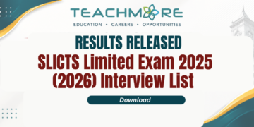 SLICTS Limited Exam 2025 (2026) Interview List