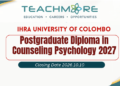 Postgraduate Diploma in Counseling Psychology 2027