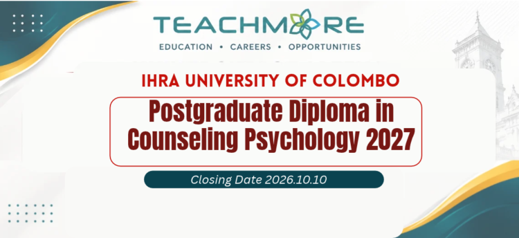 Postgraduate Diploma in Counseling Psychology 2027