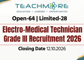 Electro-Medical Technician Recruitment 2026