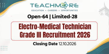 Electro-Medical Technician Recruitment 2026