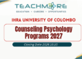 IHRA Counseling Psychology Programs 2027