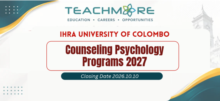 IHRA Counseling Psychology Programs 2027