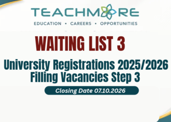 University Registrations 2025/2026 Step 3