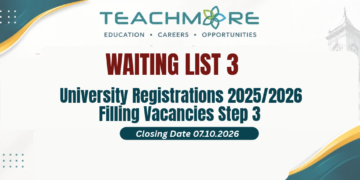 University Registrations 2025/2026 Step 3