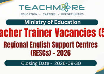 RESC Teacher Trainer Vacancies 2026