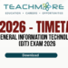 General Information Technology (GIT) Examination – 2026