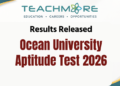 OCUSL Aptitude Test Cut-Off Marks 2026
