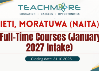Full-Time Technical Courses (January 2027 Intake) – IETI Moratuwa (NAITA)