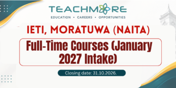 Full-Time Technical Courses (January 2027 Intake) – IETI Moratuwa (NAITA)