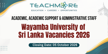 Wayamba University of Sri Lanka Vacancies 2026