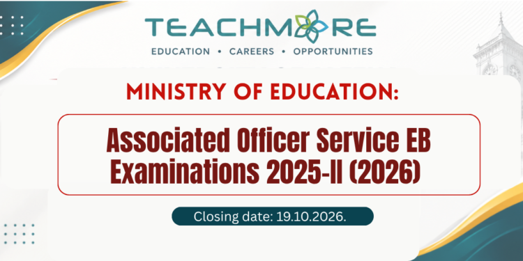 Ministry of Education: Associated Officer Service EB Exams 2025-II (2026)