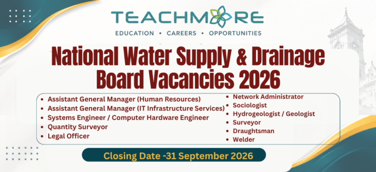 National Water Supply & Drainage Board Vacancies 2026