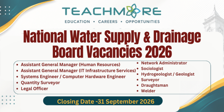National Water Supply & Drainage Board Vacancies 2026