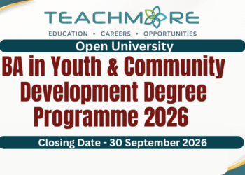 BA in Youth and Community Development Admission 2026/27