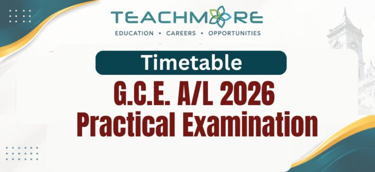 G.C.E.A/L 2026 Practice Examination Timetable Announced