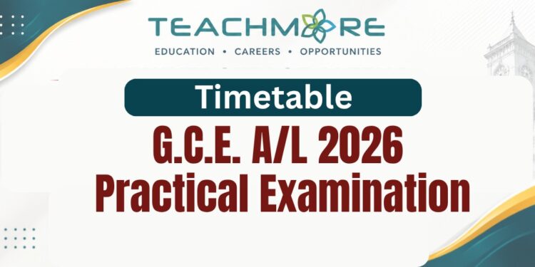 G.C.E.A/L 2026 Practice Examination Timetable Announced