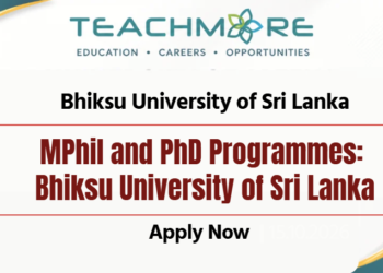 MPhil and PhD Programmes: Bhiksu University of Sri Lanka