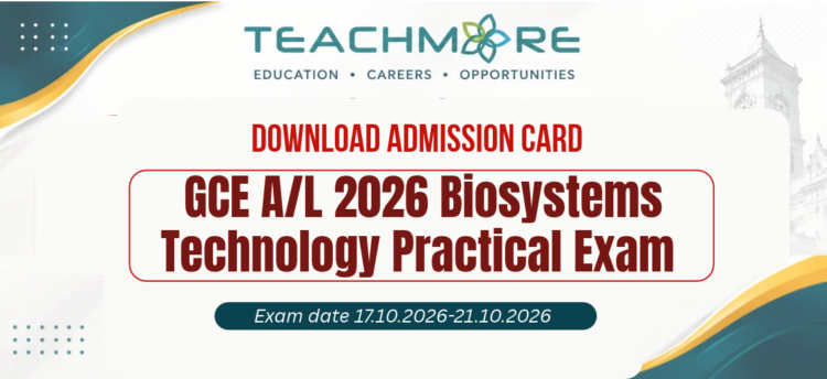 AL 2026 Biosystems Technology Practical Exam Admission