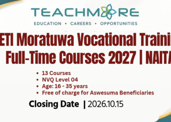 IETI Moratuwa Vocational Training Full-Time Courses 2027 | NAITA