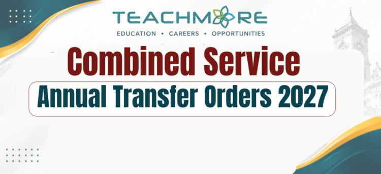 Annual Transfer Orders 2027 Combined Service