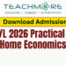 G.C.E. A/L 2026 Home Economics Practical Exam