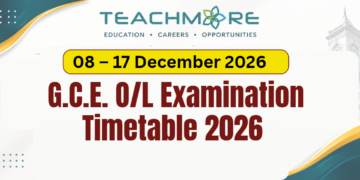 G.C.E. O/L Examination 2026 Timetable Released