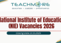 National Institute of Education Vacancies 2026