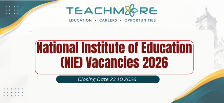 National Institute of Education Vacancies 2026