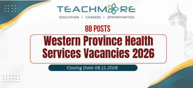 Western Province Health Services Vacancies 2026