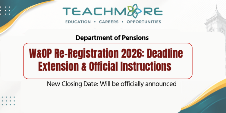 W&OP Re-Registration 2026