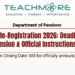 W&OP Re-Registration 2026