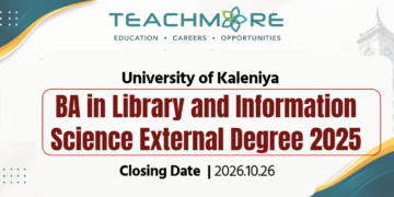 BA in Library and Information Science External Degree 2025