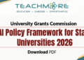 UGC AI Policy Framework for State Universities 2026