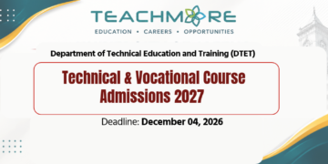 Technical & Vocational Course Admissions 2027