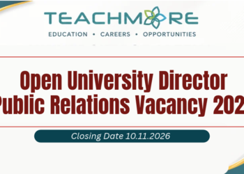 Open University Director Public Relations Vacancy 2026