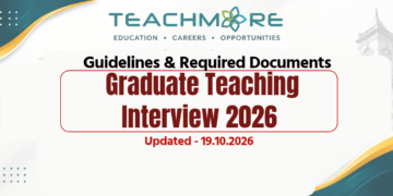 Graduate Teaching Interview 2026 Guidelines & Required Documents