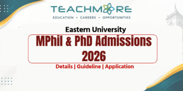 Eastern University MPhil & PhD Admissions 2026