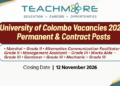 University of Colombo Vacancies 2026