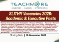 SLITHM Vacancies 2026: Academic & Executive Posts Announced