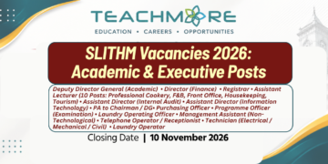 SLITHM Vacancies 2026: Academic & Executive Posts Announced