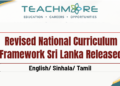 Revised National Curriculum Framework Sri Lanka